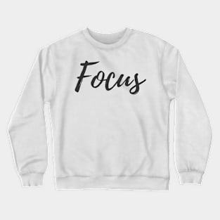 The Word Focus - Set Your Intentions Crewneck Sweatshirt